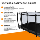 10x14' Rectangle Pro-Line Avyna In-ground Trampoline