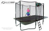 AlleyOOP 10'×17' Rectangle Trampoline with Enclosure